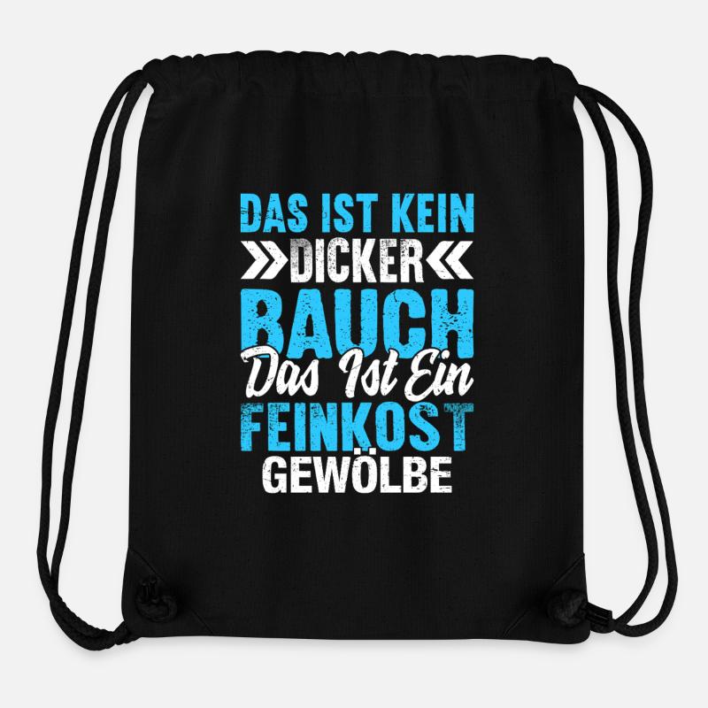 geschenk weihnachten - Stanley/Stella recycelter Gym Bag - Schwarz