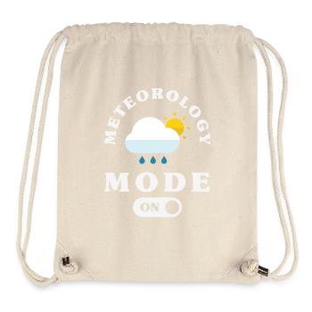 Funny Meteorology Wetterbegeisterte - Stanley/Stella recycelter Gym Bag - Naturweiß - Vorne
