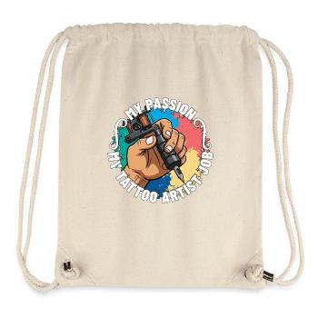 Tattoo Artist My Passion My Traditional Tattoo - Stanley/Stella recycelter Gym Bag - Naturweiß - Vorne