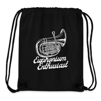 Baritone Player Enthusiast Euphonium - Stanley/Stella Recycled Gym Bag - black - Front