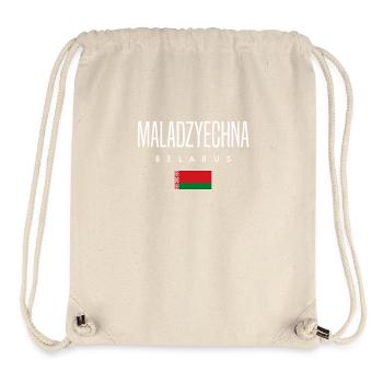 Maladzyechna, Belarus, Belarus - Stanley/Stella Recycled Gym Bag - natural - Front