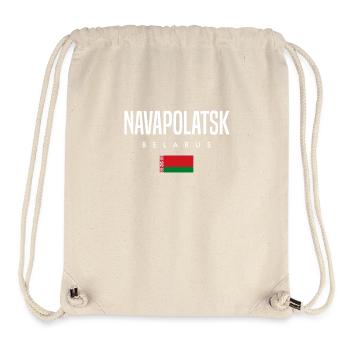Navapolatsk Belarus Weißrussland - Stanley/Stella recycelter Gym Bag - Naturweiß - Vorne
