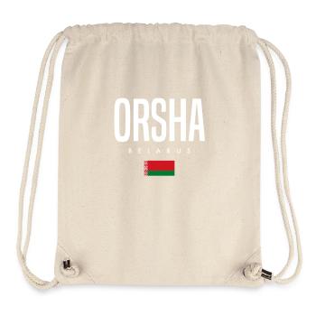 Orsha, Belarus, Belarus - Stanley/Stella Recycled Gym Bag - natural - Front