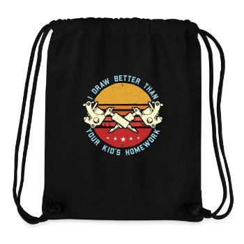 Tattoo Artist I Draw Better Than Your Tattoo Art - Stanley/Stella recycelter Gym Bag - Schwarz - Vorne
