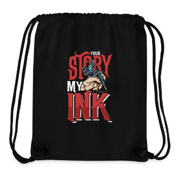 Tattoo Artist Your Story My Ink Traditional Tattoo - Stanley/Stella recycelter Gym Bag - Schwarz - Vorne