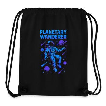 Weltraum-nerd-design Galaxien-erkunder Kosmischer - Stanley/Stella recycelter Gym Bag - Schwarz - Vorne