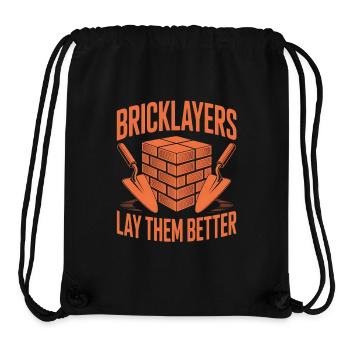 Funny Mason Saying Building Humor - Stanley/Stella Recycled Gym Bag - black - Front