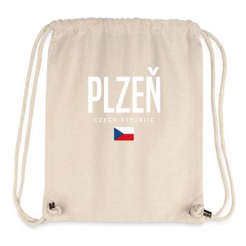 Pilsen Tschechien - Stanley/Stella recycelter Gym Bag - Naturweiß - Vorne