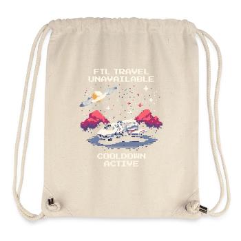 FTL Travel | Faster-than-light speed astronomy - Stanley/Stella Recycled Gym Bag - natural - Front