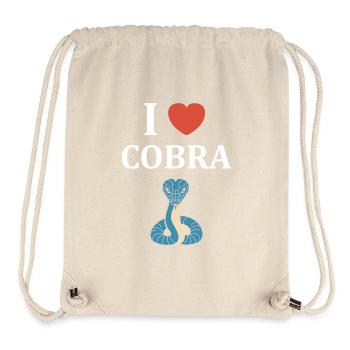cobra - Sac à cordon recyclé Stanley/Stella - blanc naturel - Devant