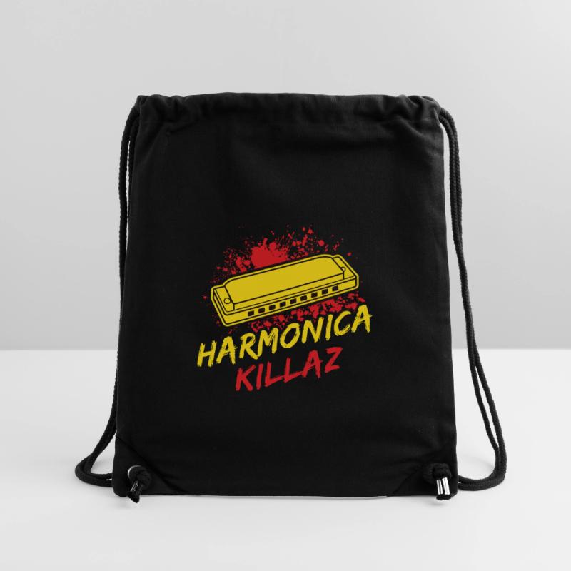 Funny Harmonica Player Killaz Harmonica Stanley/Stella recycelter Gym Bag
