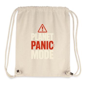 Changement climatique Anxiété Gen Z Eco Stress Doomscroll - Sac à cordon recyclé Stanley/Stella - blanc naturel - Devant