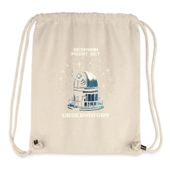 Respawn Point: Observatory | Astronomy Observation - Stanley/Stella Recycled Gym Bag - natural - Front