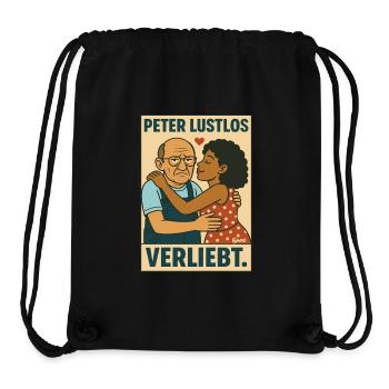 Peter Listless – in love and overwhelmed - Stanley/Stella Recycled Gym Bag - black - Front