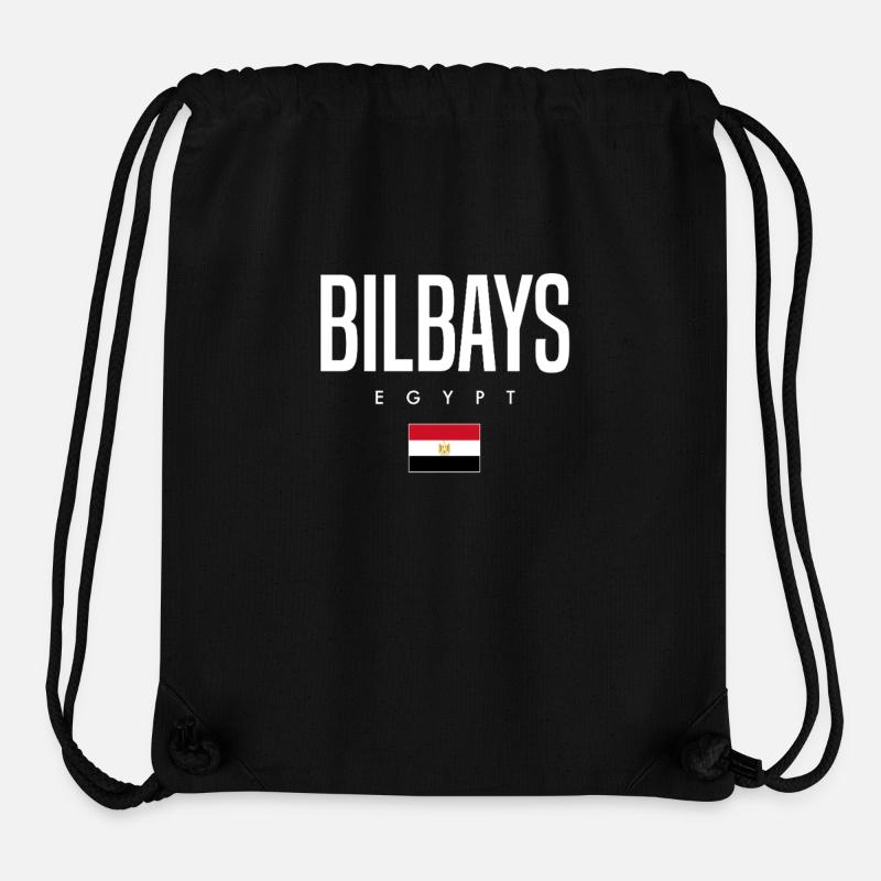 Bilbays Egypt - Stanley/Stella Recycled Gym Bag - black