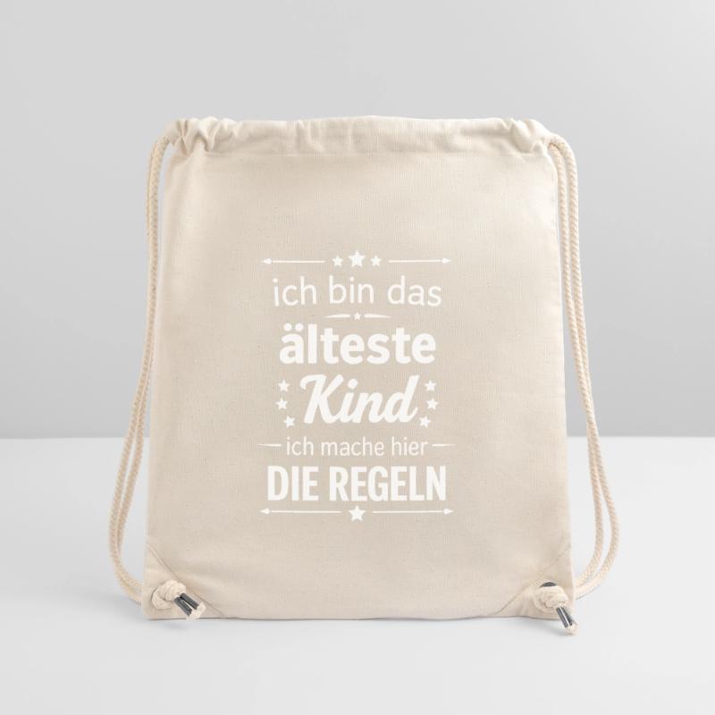 Ich bin das älteste Kind mache hier die Regeln Stanley/Stella recycelter Gym Bag