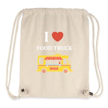 Food truck - Stanley/Stella Recycled Gym Bag - natural - Front