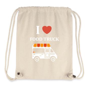 Food truck - Stanley/Stella Recycled Gym Bag - natural - Front