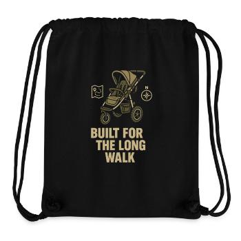 Kinderzimmervater Vaterschaft Pride - Stanley/Stella recycelter Gym Bag - Schwarz - Vorne