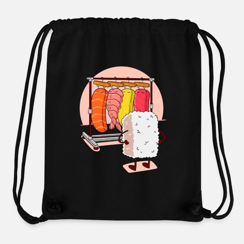 SUSHI Locker - Stanley/Stella Recycled Gym Bag - black