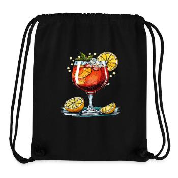 DRINK MIX RED - Stanley/Stella Recycled Gym Bag - black - Front
