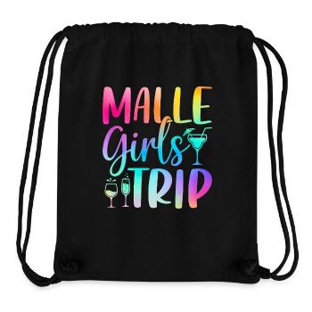 Malle Girls Trip - Stanley/Stella Recycled Gym Bag - black - Front