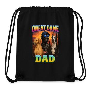Deutsche Dogge - Stanley/Stella recycelter Gym Bag - Schwarz - Vorne