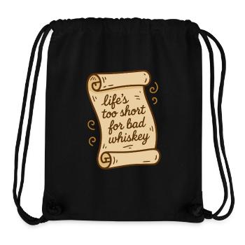 Whisky Lovers Tasting Club Bourbon Scotch - Stanley/Stella Recycled Gym Bag - black - Front