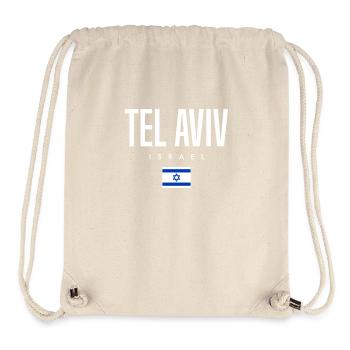 Tel Aviv Israel - Stanley/Stella Recycled Gym Bag - natural - Front