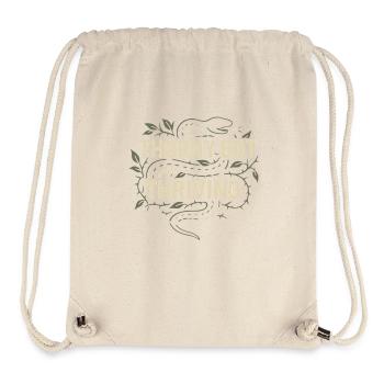 Tätowierte Pflanzenliebhaberin Pflanzenmama - Stanley/Stella recycelter Gym Bag - Naturweiß - Vorne