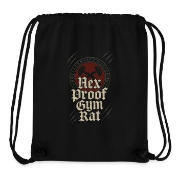 Goth Gym Dark Fitness Alternatives Training Gothic - Stanley/Stella recycelter Gym Bag - Schwarz - Vorne
