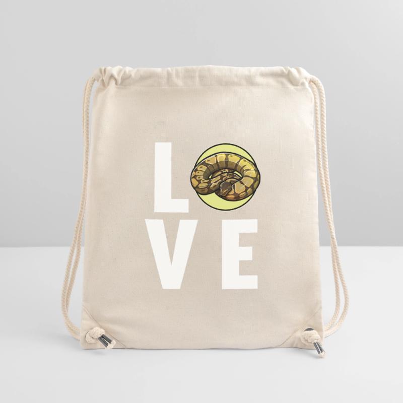 Ball Python Roi Python Roi Python Sac à cordon recyclé Stanley/Stella