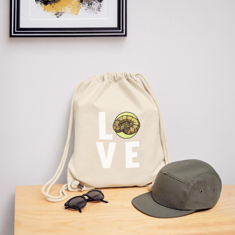 Ball Python Roi Python Roi Python Sac à cordon recyclé Stanley/Stella