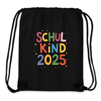 School Child Back to School Primary School Enrolment 2025 - Stanley/Stella Recycled Gym Bag - black - Front