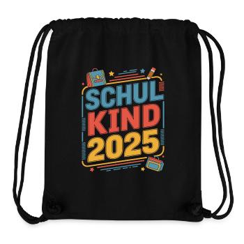 Primary School Enrolment Back to School 2025 - Stanley/Stella Recycled Gym Bag - black - Front