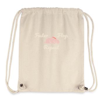 Bunny Mom Rabbit Rescue Adopt, Buy - Stanley/Stella Recycled Gym Bag - natural - Front