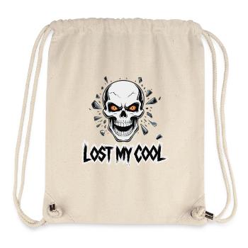 SKULL, PERDU MON SANG-FROID - Sac à cordon recyclé Stanley/Stella - blanc naturel - Devant