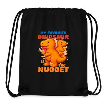 Chicken Nugget - Stanley/Stella Recycled Gym Bag - black - Front