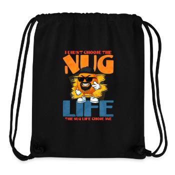 Chicken Nugget - Stanley/Stella Recycled Gym Bag - black - Front