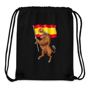 Taureau espagnol - Sac à cordon recyclé Stanley/Stella - noir - Devant