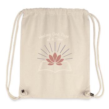 Gratitude Practice Journal Lover Emotional - Stanley/Stella Recycled Gym Bag - natural - Front