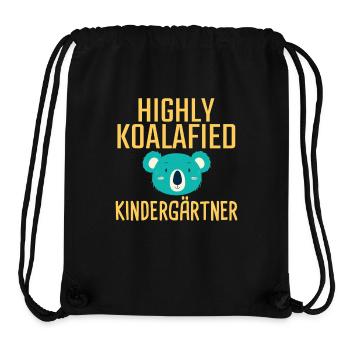 Kindergarten Teacher Koalafied - Stanley/Stella Recycled Gym Bag - black - Front