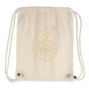 Muschel - Stanley/Stella recycelter Gym Bag - Naturweiß - Vorne