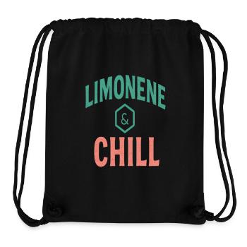 Limonene & Chill Citrus Vibes - Stanley/Stella Recycled Gym Bag - black - Front