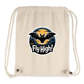 BATS FLY HIGH - Stanley/Stella Recycled Gym Bag - natural - Front