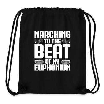 Baritone Player Marching The Beat Euphonium - Stanley/Stella Recycled Gym Bag - black - Front