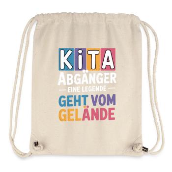 Einschulung Schulanfang Legende Schulstart - Stanley/Stella recycelter Gym Bag - Naturweiß - Vorne