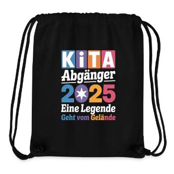 School enrollment Back to school Legend Start of school - Stanley/Stella Recycled Gym Bag - black - Front