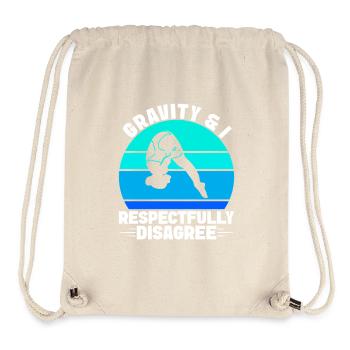 Diving diving board - Stanley/Stella Recycled Gym Bag - natural - Front