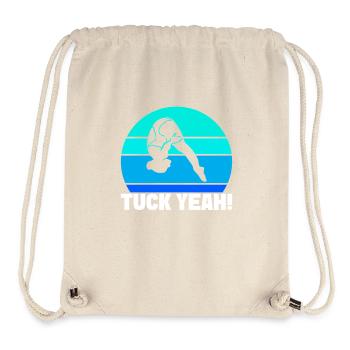 Diving diving board - Stanley/Stella Recycled Gym Bag - natural - Front